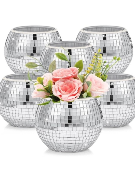 Other - Disco Ball Vases Set of 6